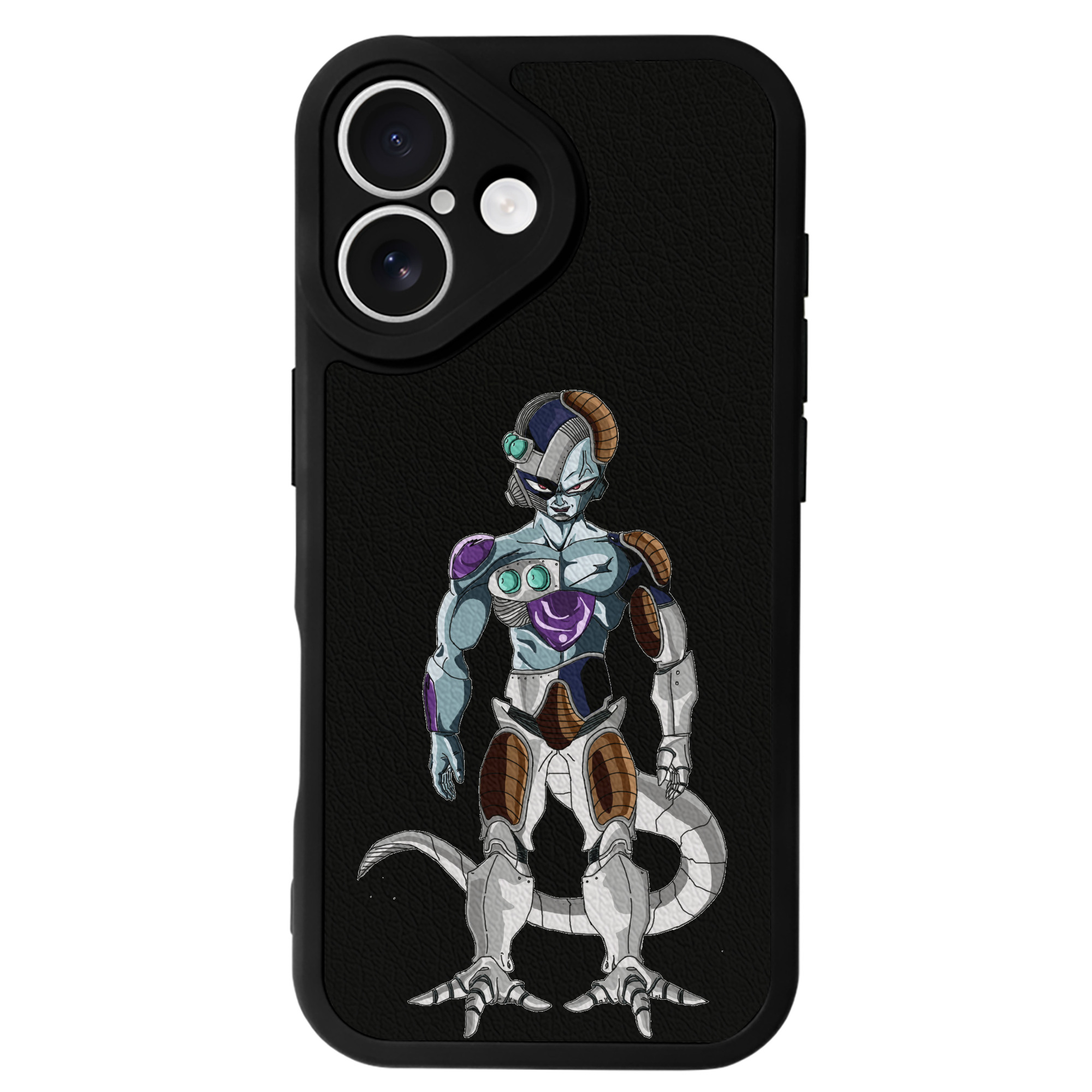 （画像用） ドラゴンボール クウラ DRAGON BALL Cooler Coora 【iPhone 16シリーズ対応】シリコンスマホケース（レザー調） 材質：シリコン